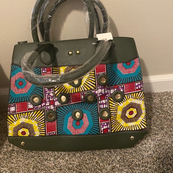 African fabric bag - Picture 3 of 3